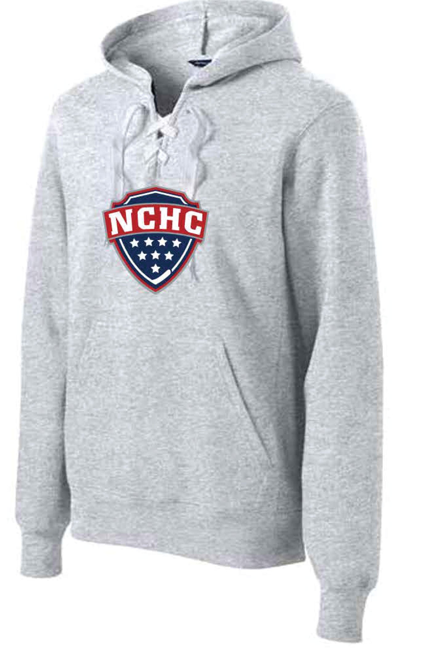 NCHC Lace Up Pullover Hooded Sweatshirt