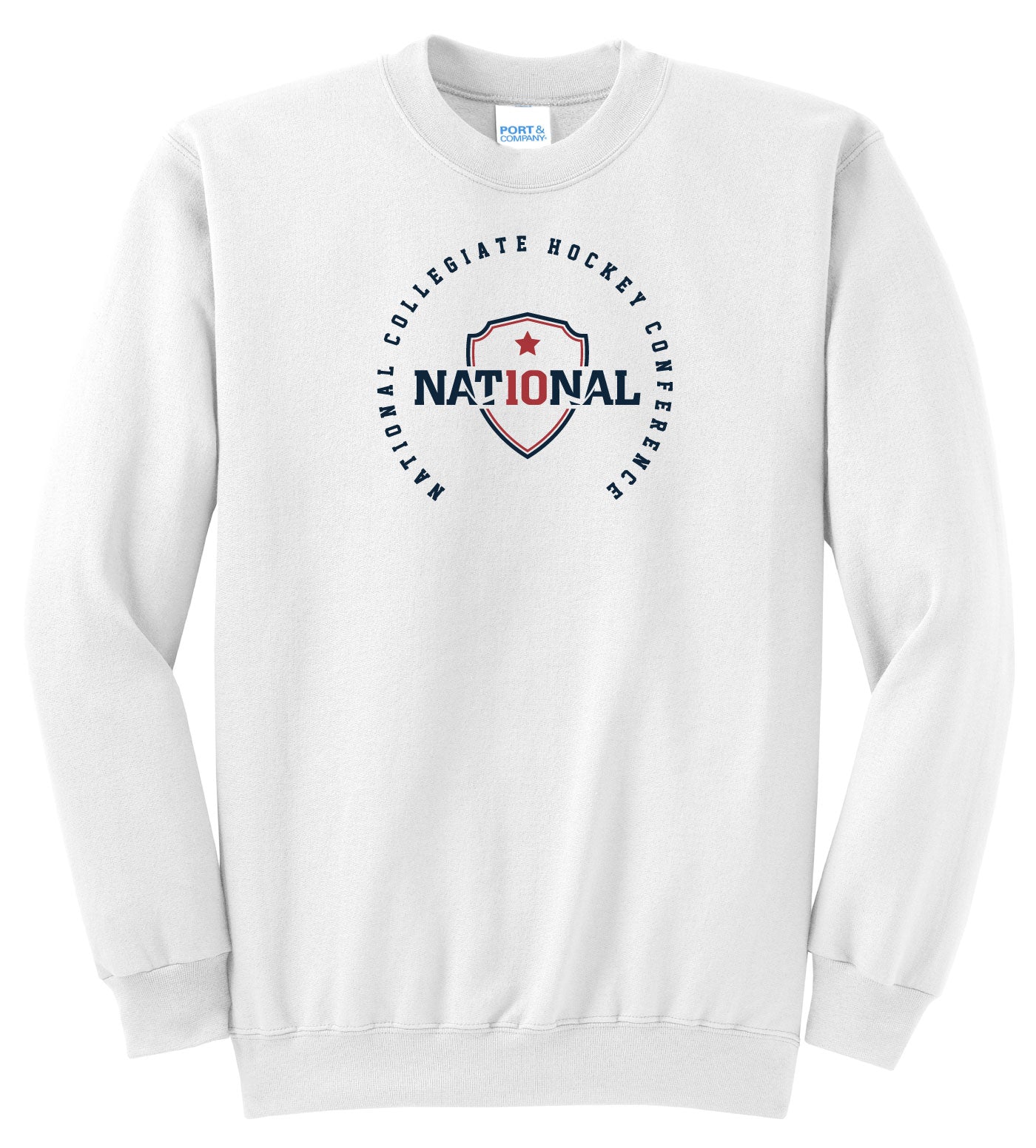 NCHC Nationals Center Ice Logo Unisex Crewneck Sweatshirt