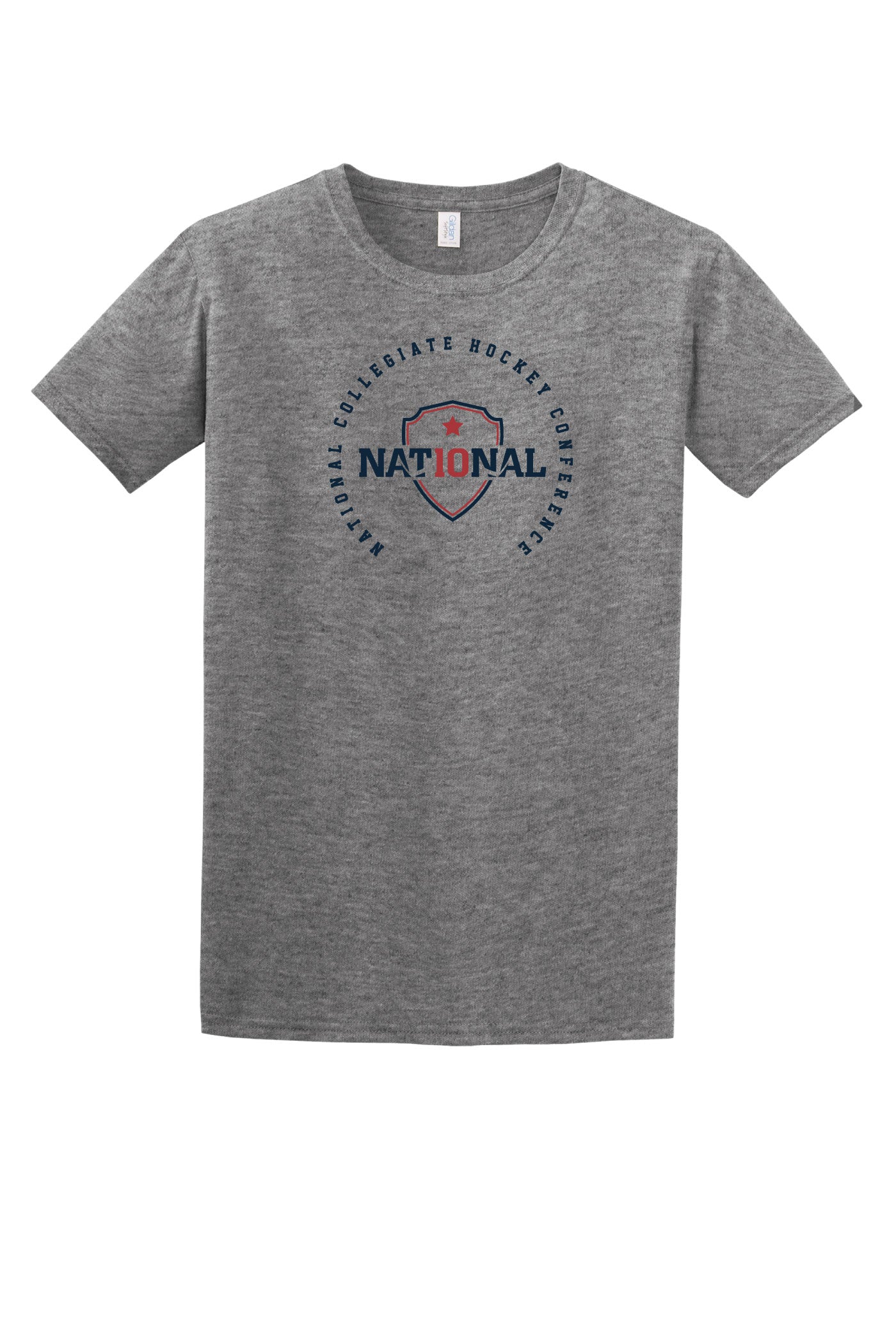 NCHC Nationals Center Ice Logo Unisex Short Sleeve T-Shirt