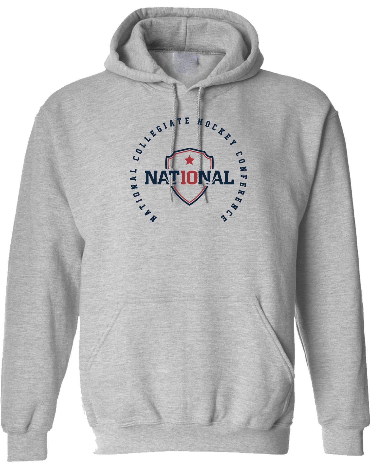 NCHC Nationals Center Ice Logo Unisex Hooded Sweatshirt