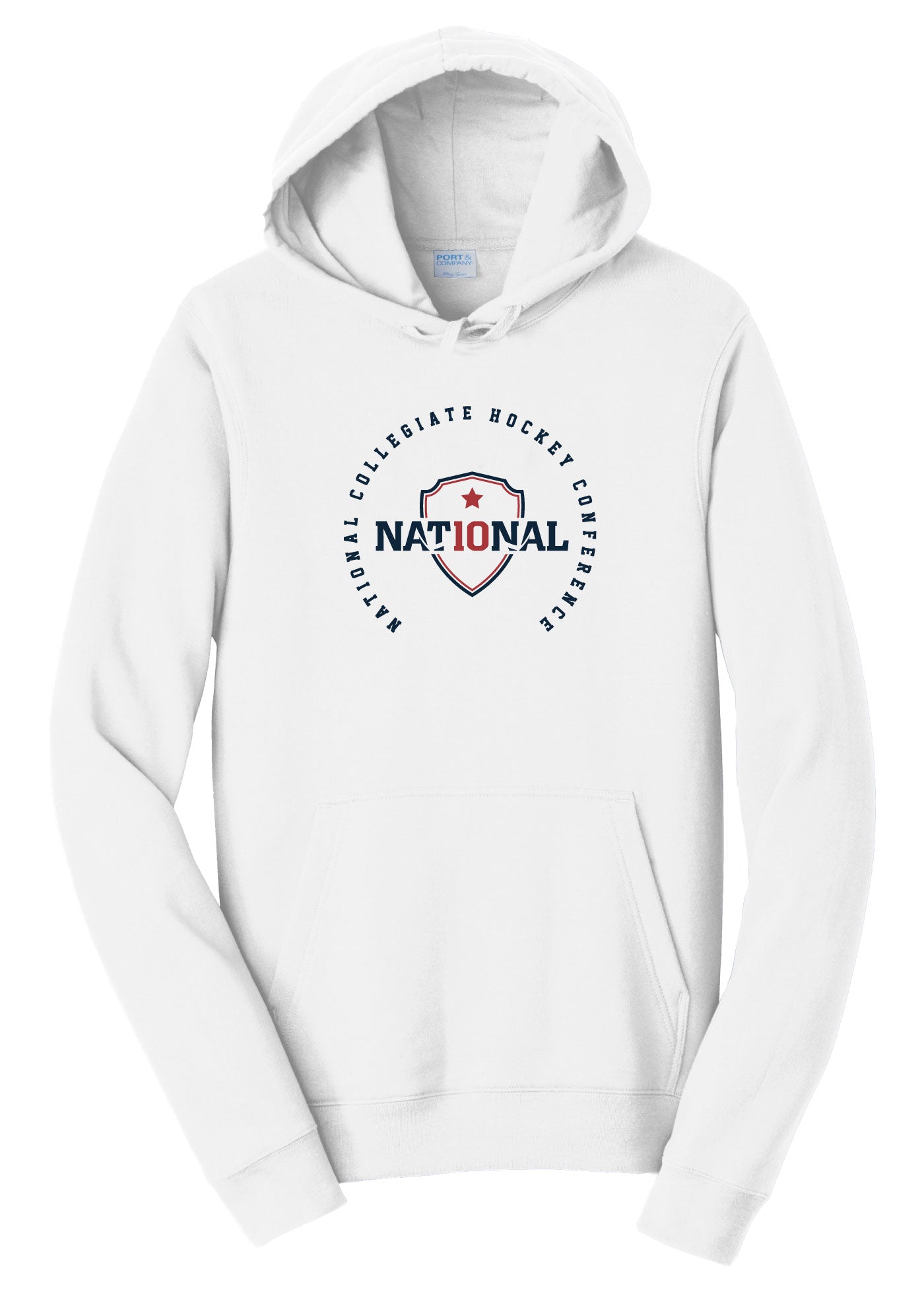 NCHC Nationals Center Ice Logo Unisex Hooded Sweatshirt
