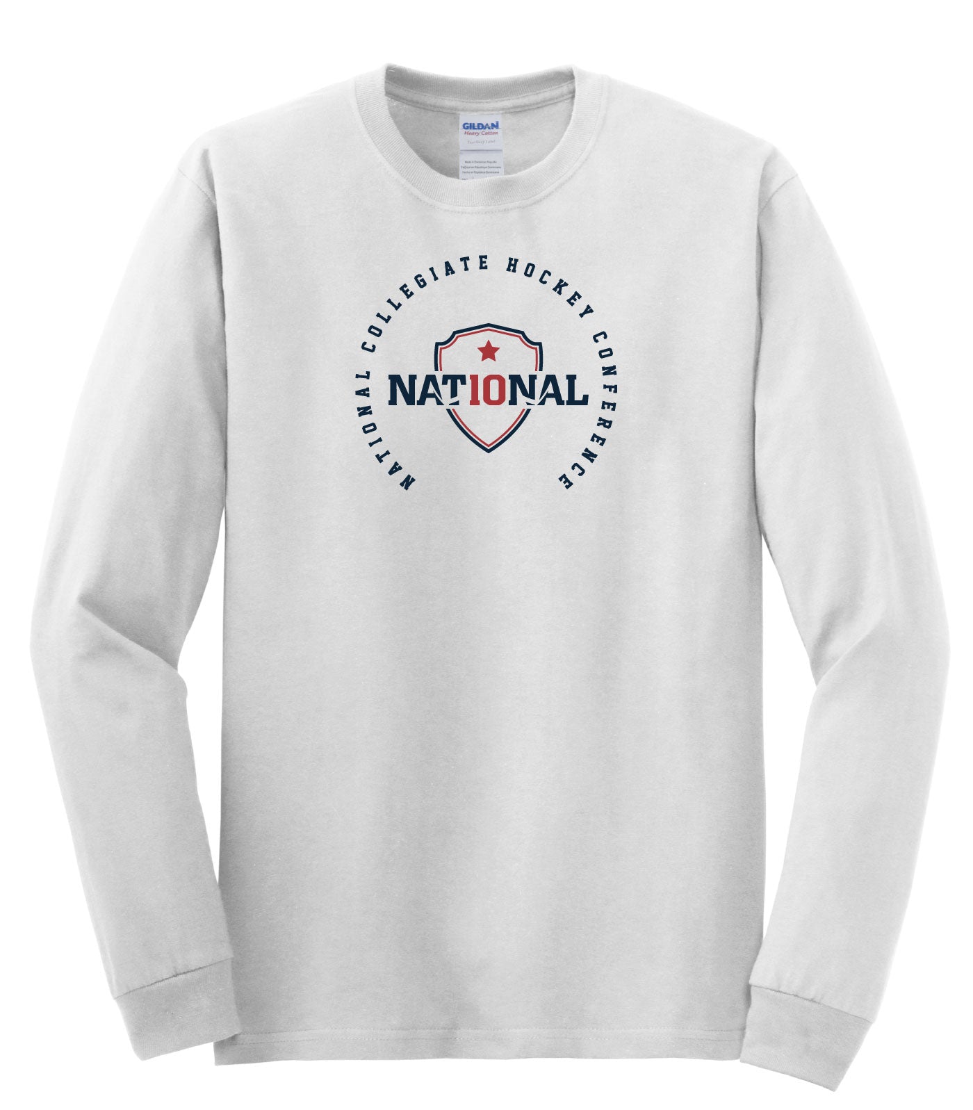 NCHC Nationals Center Ice Logo Unisex Long Sleeve T-Shirt