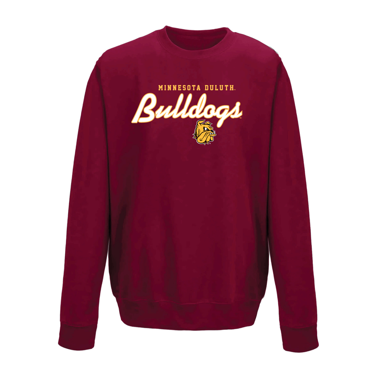University of Minnesota Duluth Bulldogs Machine Script