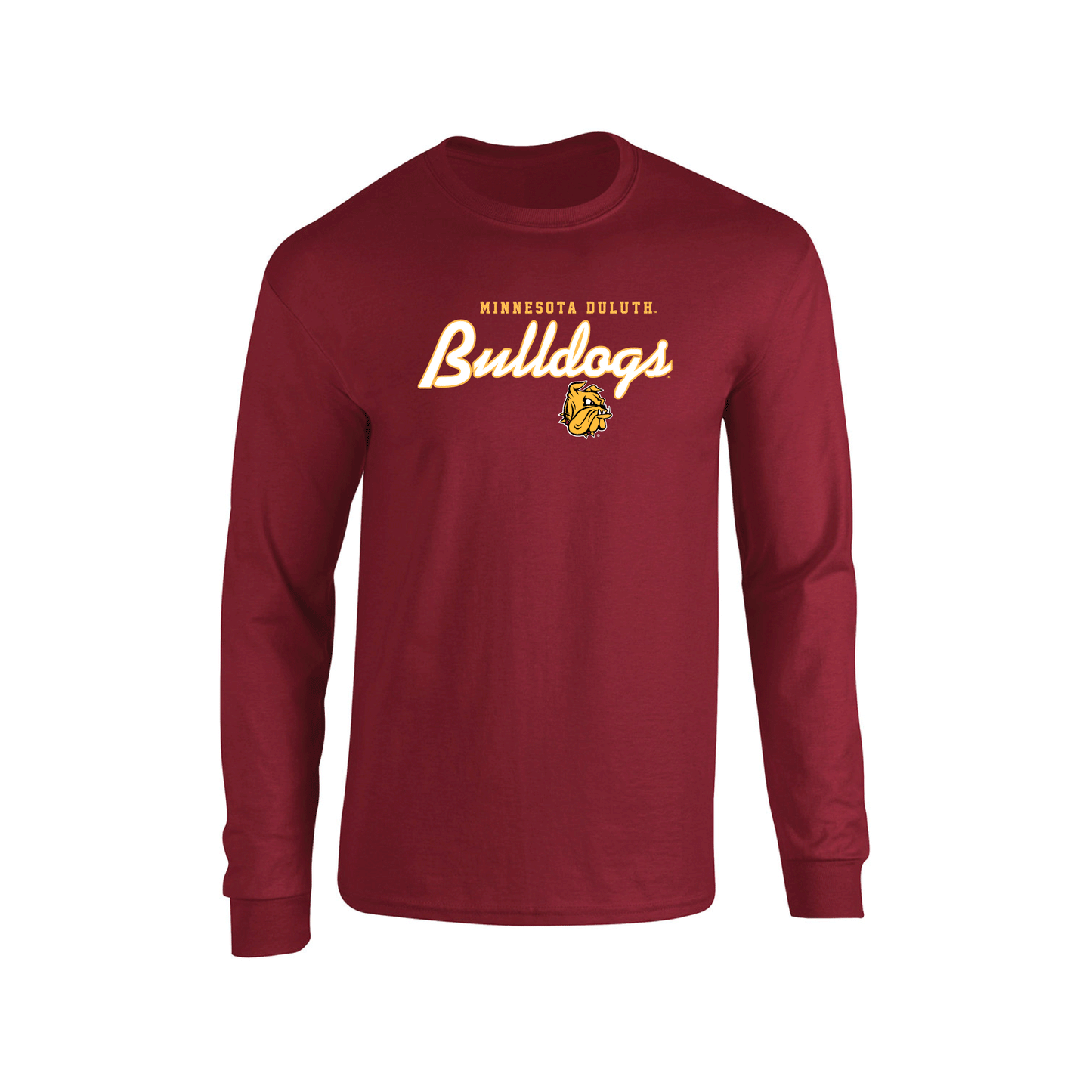 University of Minnesota Duluth Bulldogs Machine Script