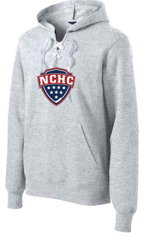 NCHC Lace Up Pullover Hooded Sweatshirt
