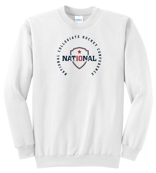 NCHC Nationals Center Ice Logo Unisex Crewneck Sweatshirt