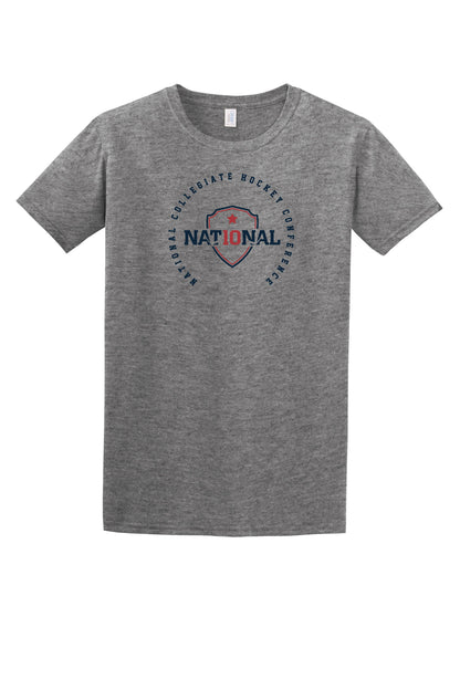 NCHC Nationals Center Ice Logo Unisex Short Sleeve T-Shirt