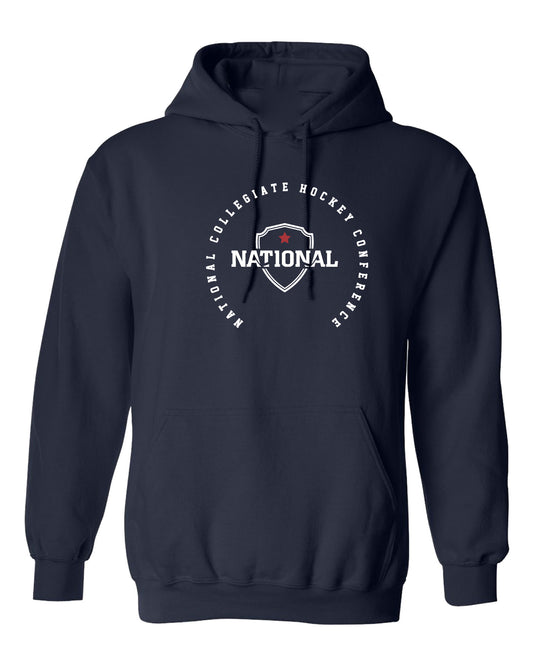 NCHC Nationals Center Ice Logo Unisex Hooded Sweatshirt