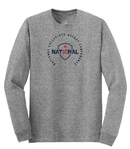 NCHC Nationals Center Ice Logo Unisex Long Sleeve T-Shirt