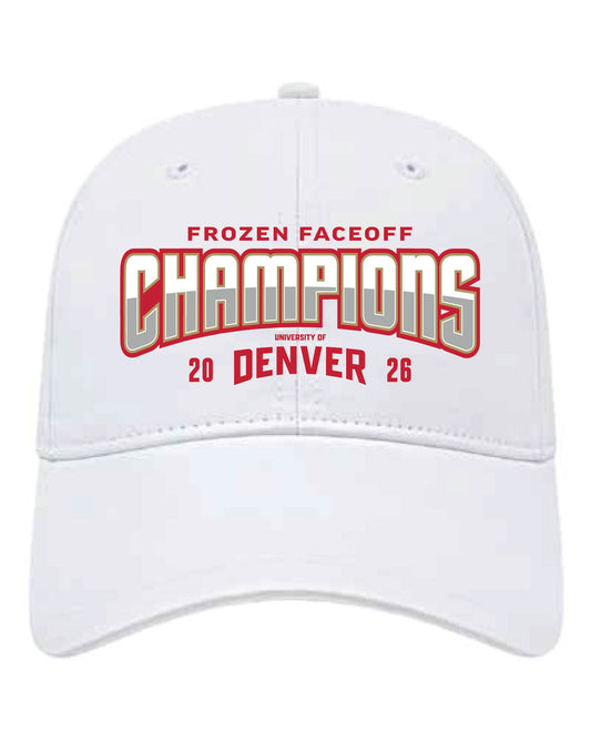 2026 Frozen Faceoff Champions Hat