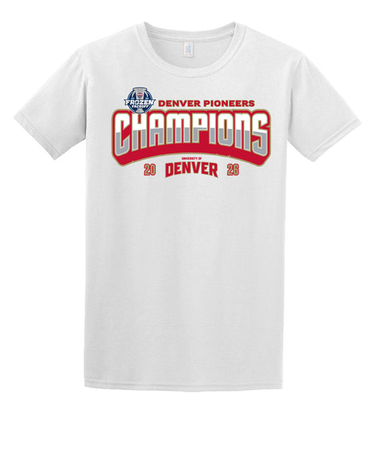 2026 Frozen Faceoff Champions Unisex Short Sleeve T-Shirt