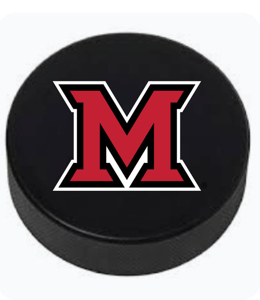 Miami NCHC Collectible Hockey Puck