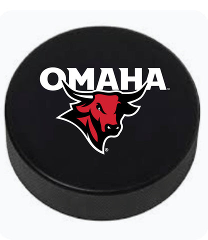 Nebraska Omaha NCHC Collectible Hockey Puck