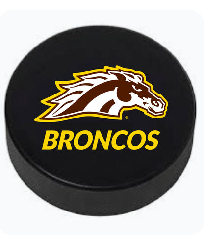 Western Michigan NCHC Collectible Hockey Puck