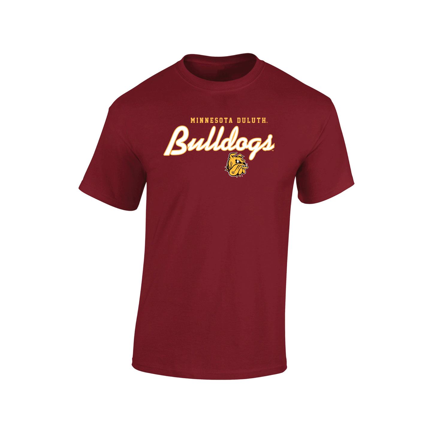 University of Minnesota Duluth Bulldogs Machine Script