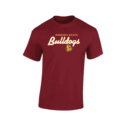 University of Minnesota Duluth Bulldogs Machine Script