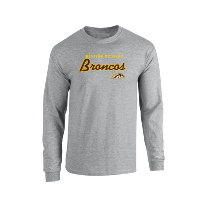 Western Michigan University Broncos Machine Script